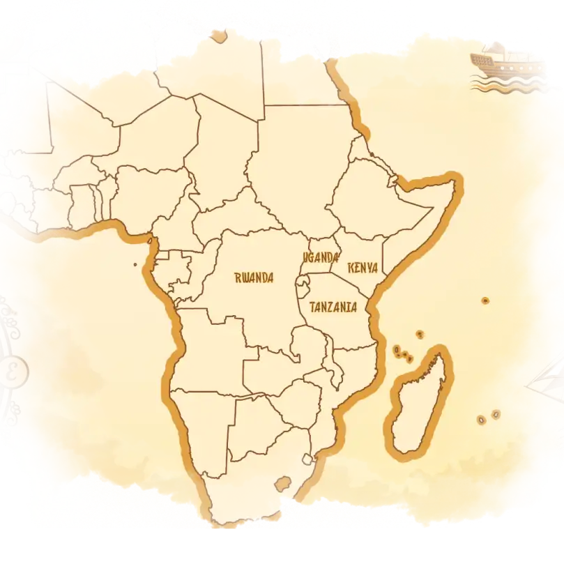 East Africa Map