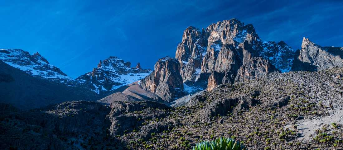 Climbing to the Top of Kenya Trek  